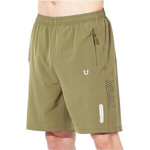 NORTHYARD Men's Running Shorts Size XL Quick Dry Dark Gray Beach Activewear